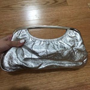 Express Clutch Silver